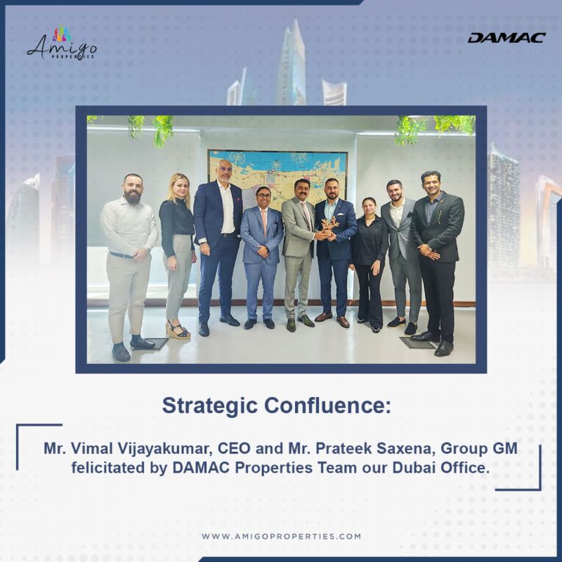Thanks to the entire DAMAC Properties team for the recognition of the efforts and hard w
